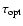$\tau_{\rm opt}$