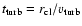$t_{\rm turb}=r_{\rm cl}/v_{\rm turb}$