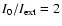 $I_0/I_{\rm ext}=2$