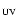 $_{\rm UV}$