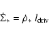 \begin{displaymath}\dot{\Sigma}_{*}=\dot{\rho}_{*}~l_{\rm driv}
\end{displaymath}