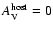 $A_{\rm V}^{\rm
host}=0$