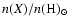 $n(X)/n({\rm H})_{\odot}$