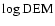 $\log \rm DEM$