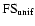 ${\rm FS}_{\rm unif}$