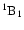 $^1{\rm B}_1$