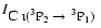 $I_{\mbox{{C~{\scriptsize I}{\small$(^3{\rm P}_2 \to ~\!^3{\rm P}_1)$ }}}}$