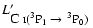 $L'_{\mbox{{C~{\scriptsize I}{\small$(^3{\rm P}_1 \to ~\! ^3{\rm P}_0)$ }}}}$