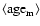 $\langle {\rm age}_{\rm m}\rangle$