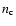 $n_{\rm c}$