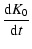 $\displaystyle \frac{{\rm d}K_0}{{\rm d}t}$