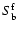 $S_{\rm b}^{\rm f}$