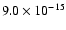 $9.0\times10^{-15}$
