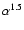 $\alpha^{1.5}$