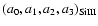 $(a_0, a_1, a_2, a_3)_{\rm Si III}$