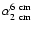 $\alpha^{\rm 6~cm}_{\rm 2~cm}$