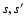 $s,s^\prime$