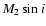 $M_2 \sin i$