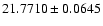 $21.7710\pm0.0645$