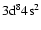${\rm 3d^8 4s^2}$