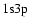 ${\rm 1s3p}$