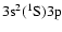 ${\rm 3s^2(^1S)3p}$