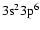 ${\rm 3s^2 3p^6}$