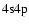 ${\rm 4s4p}$