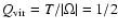 $Q_{\rm
vir} = T/\vert\Omega\vert = 1/2$