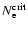 $N_{\rm e}^{\rm crit}$
