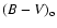 $(B-V)_{\rm o}$
