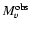 $M_v^{\rm obs}$