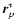 $\vec {r}_p^*$