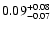 $0.09^{\rm +0.08}_{-0.07}$