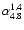 $\alpha^{1.4}_{4.8}$