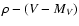$\rho -(V-M_V)$