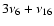 $3{\nu}_6+{\nu}_{16}$