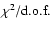 $\chi^2/\textrm{d.o.f.}$