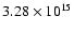 $3.28\times 10^{15}$