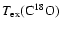 $T_{\rm ex}(\rm C^{18}O)$