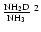 $\rm\frac{NH_2D}{NH_3}~^2$