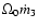 $\Omega_0{\dot m}_3$