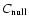 $C_{\rm null}$