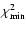$\chi_{\rm {min}}^2$