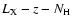 $L_{\rm X}-z-N_{\rm H}$