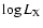 $\log L_{\rm X}$