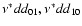 $\nu ^* dd_{01}, \nu ^* dd_{10}$