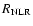 $R_{\rm NLR}$