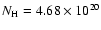 $N_{{\rm H}}=4.68\times10^{20}$