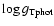 $\log {g}_{\rm Tphot}$